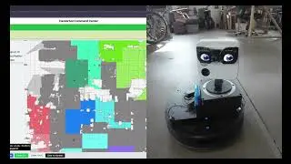 SLAM Navigation in 14,000sqft Warehouse + Command Center | Hackerbot