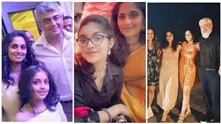 Ajithkumar daughter Anoshka growup photos | Anoshka childhood to recent photos 😍🎉🎊