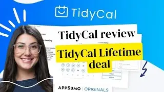 TidyCal lifetime deal [$29] | TidyCal review on apppsumo