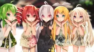 【MMD】Tda式改変ちびたちで気まぐれメルシィ