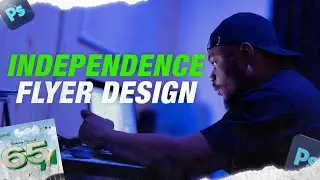 Nigeria Independence Day Flyer Design using Adobe Photoshop