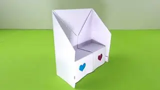 DIY Origami Paper SOFA (EASIEST WAY) || How to Make Origami Paper SOFA with Paper || DIY Paper Craft
