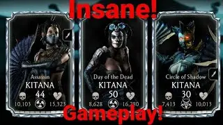 Insane Diamond Kitana Team Gameplay!