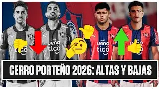 🚨El FUTURO de CERRO PORTEÑO que se viene 🤯| Fichajes confirmados y rajados 2026 😤😡