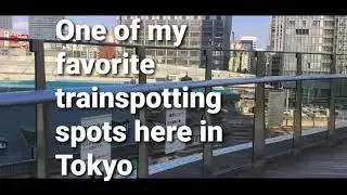 TOKYO'S FREE OBSERVATORY | KITTE Rooftop Garden || Trainspotting in Tokyo