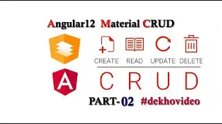 Angular Material CRUD tutorial with JSON server, Angular Material Project From Scratch Testycodeiz