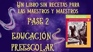 Análisis un libro sin recetas FASE 2 preescolar