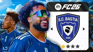 Le SC BASTIA EN CRISE ! J'AI RECONSTRUITS le CLUB, UNIQUEMENT avec des JOUEURS DES &Icirc;LES sur FC26 !