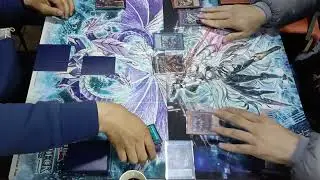 Tardes de duelos Yugioh: tri brigade vs Dracotail 