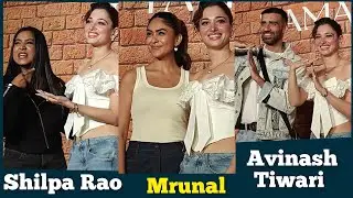 Mrunal Thakur With Bestie Tamannaah Came To Congratulate Her For New Jewellery Brand Store