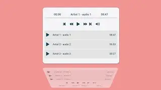 🎧 How to Create an Amazing Music Player Using HTML, CSS, and JavaScript 🎵🎶