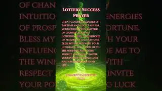 Lottery Success Prayer Spell With Clauneck Win Big With Clauneck #clauneck