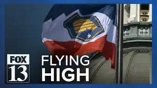 New Utah state flag raised on Capitol Hill
