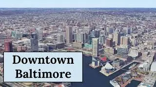 🏙️ GEOGRAPHY OF BALTIMORE in 1 minute 🗺️