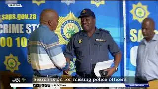Search is on for missing police officers