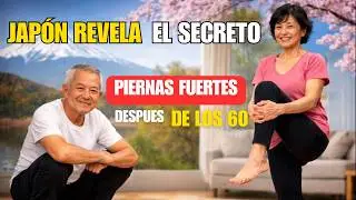 6 Ejercicios Japoneses Para Fortalecer las Piernas Después de los 60 (Método Natural y Seguro)
