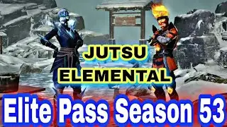 Free Fire October 2022 Elite Pass | Free Fire Elite Pass Season 53 | Jutsu Elemental Elite Pass