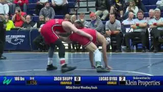 OHSAA District Wrestling Finals: March 4, 2017
