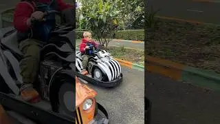 Kids Funplay with Ride on Car at Chessington World Adventure | LikeLife #kidsfun #kidsvideo