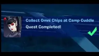 Fortnite Quest - Collect Omni Chips at Camp Cuddle - Chapter 3 Season 2