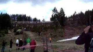 Sam hill Crash at Vallnord World Cup 09