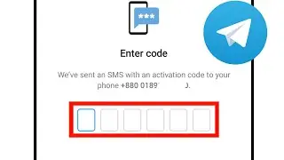 (OTP) Confirmation and Verification Code not Received Problem Solve in Telegram