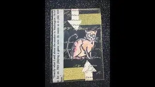Mixed Media ATC #3 | Artist Trading Card | Just Want To Play