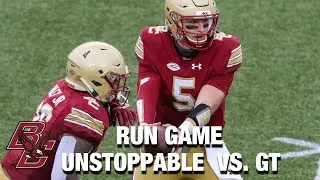 Boston College Run Game Runs All Over Georgia Tech