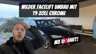 Bmw e91 335 wilder Facelift Umbau mit 19 Zoll chrome Felgen! M3 Umbau verworfen?!