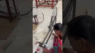 Charkha and Handloom factory #charkha #gandhiji #handmadeitems #handloom #localbusiness #villagelife