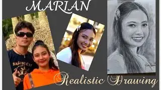 KALINGAP ANGEL MARIAN Realistic drawing.BAGAY NA BAGAY SILA NI EDWARD. hope you enjoy arts..