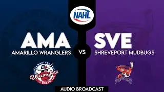 Amarillo Wranglers @ Shreveport Mudbugs 3/8/24 | AUDIO BROADCAST