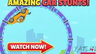 Kids enjoy funny car loop stunts with bright colors, safe racing, smiles, and fun learning moments!!