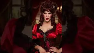 Cowboy to Saloon Girl Transformation #makeup #costume #western #tg #mtf #femboy #lgbt #shorts #ai