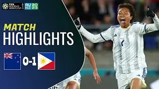 New Zealand vs Philippines (1-0), Sarina Bolden Goal & Highlights, FIFA Women's World Cup 2023