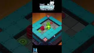 Tiny Robots Portal Escape: Minigame Sokobot Solid 11-15