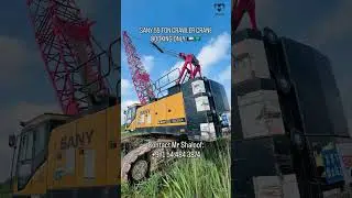 SANY 55 TON CRAWLER CRANE BOOKING ONLY CONTACT MR SHALOOF ON WHATSAPP:           +971 54 484 3874