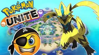 Pokemon Unite First Live Stream || Zeraora OP Build Pokemon Unite Iive