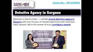 detective agency in gurgaon