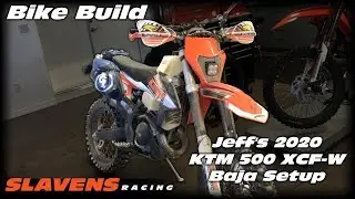 Bike Build - Jeff's 2020 KTM 500 XCF-W Baja Setup