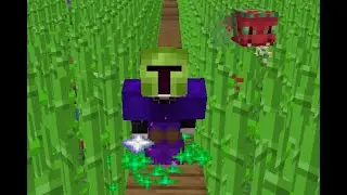maxing visitors day 4 the garden lvl409 ( EDM ) ( Hypixel Skyblock ) (no commentary