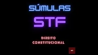 S&uacute;mulas do STF sobre Direito Constitucional