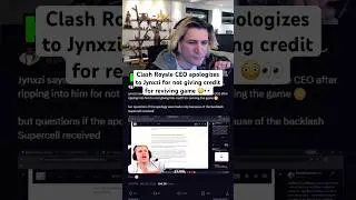 xQc reacts to Clash Royale CEO APOLOGY To Jynxzi 😭 #xqc #jynxzi #clashroyale