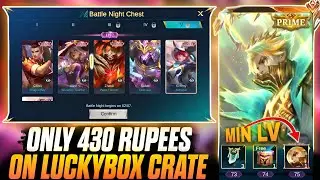 (HINDI) Only ₹430 Lucky Box Skin?! 😱 | Granger Prime Minimum Level Today