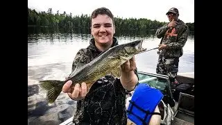 Pêche aux doré 2018 / Réservoir Cabonga / Walleye Fishing / Deer Horn Lodge