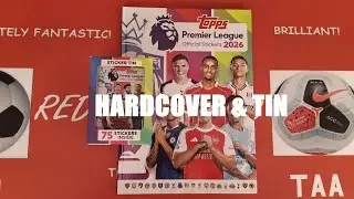 ***HARDCOVER ALBUM & MINI TIN*** TOPPS PREMIER LEAGUE STICKER COLLECTION 2026