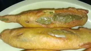 మిర్చి బజ్జి ఇంట్లోనే ఇలా చేయండి | స్ట్రీట్ స్టైల్