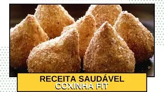 COXINHA FIT SEM BATATA [Low carb] | Receitas Ocultas