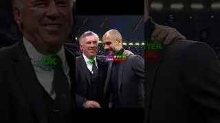 When Ronaldo and Ancelotti vs Pep Guardiola 💀