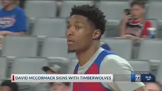 David McCormack signs with Timberwolves